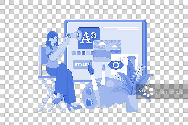 艺术总监概念图片素材