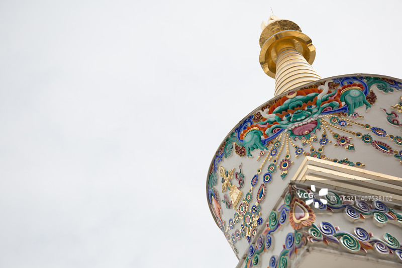 五台山广化寺图片素材