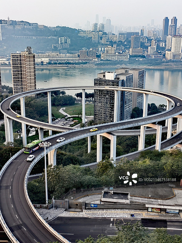 铜元局-苏家坝立交图片素材