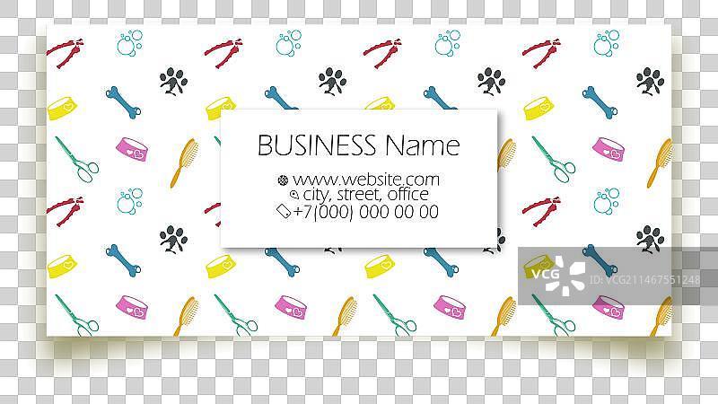 独特的美容沙龙名片设计理念图片素材