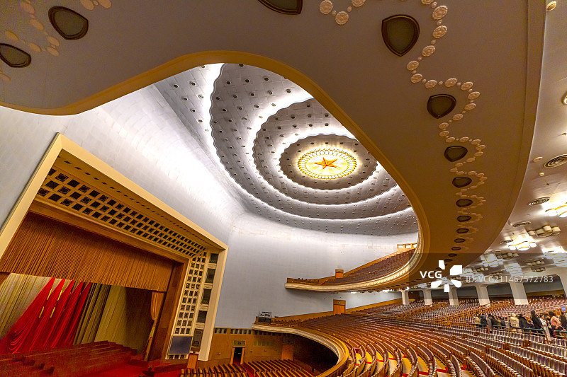 人民大会堂 万人礼堂图片素材