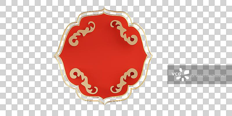 中国风标题边框元素图片素材