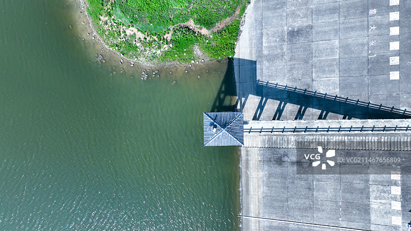 水库一角图片素材