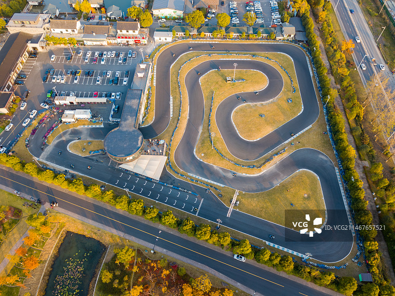 杭州HKC花海卡丁车俱乐部图片素材