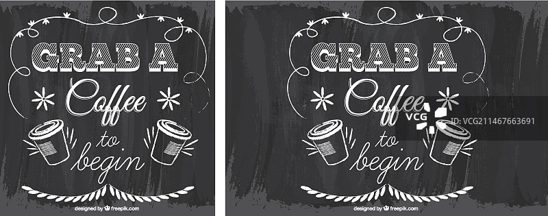 复古咖啡色黑板背景图片素材