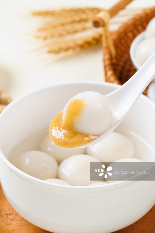 花生汤圆图片素材