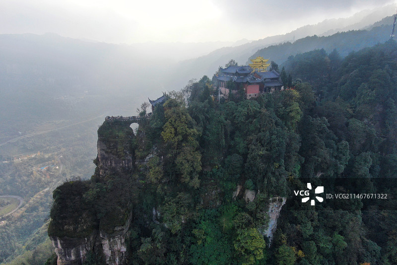 重庆綦江古剑山净音寺图片素材