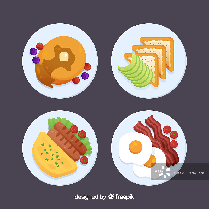 菜肴合集图片素材