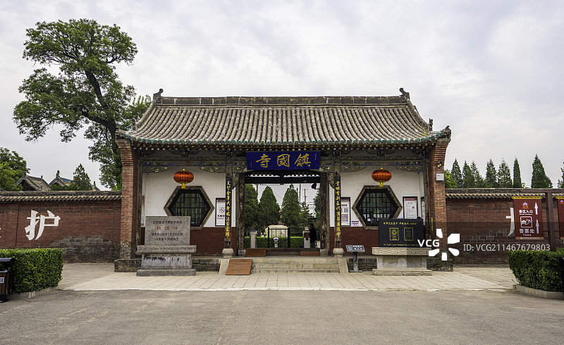 山西平遥镇国寺图片素材