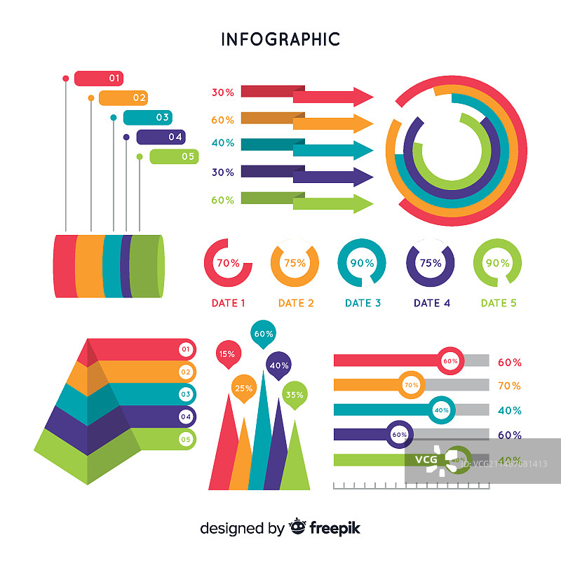信息模板图片素材