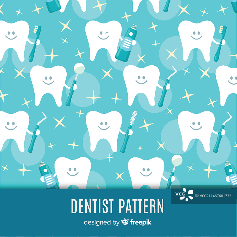 牙科图案图片素材