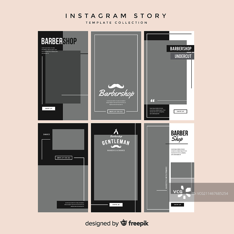 Instagram快拍模板图片素材