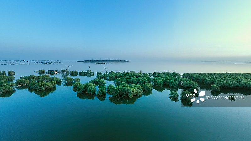洞庭湖流域地貌图片素材