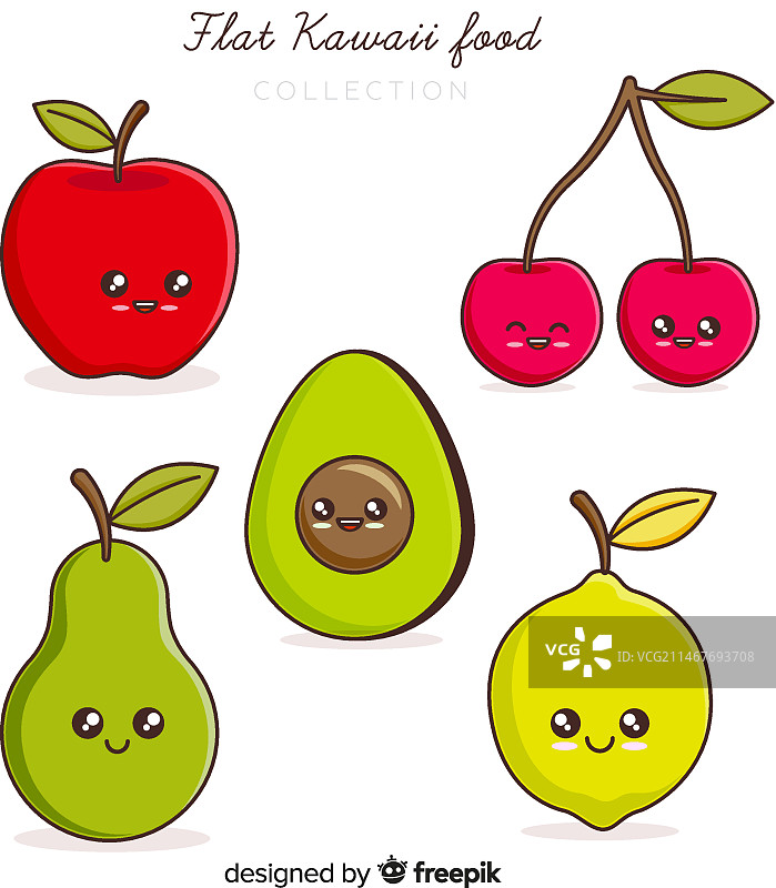 可爱食物合集图片素材