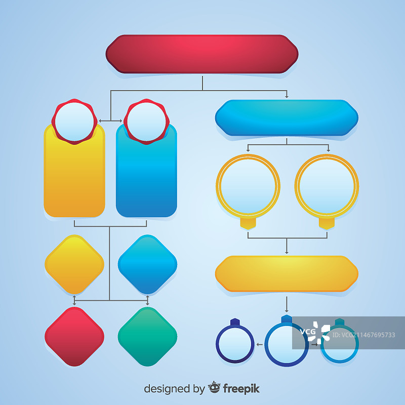 流程图信息图图片素材