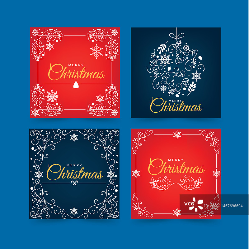 装饰圣诞卡片图片素材