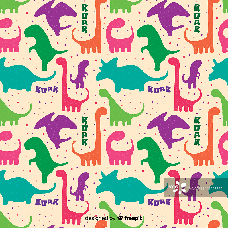 恐龙图案图片素材