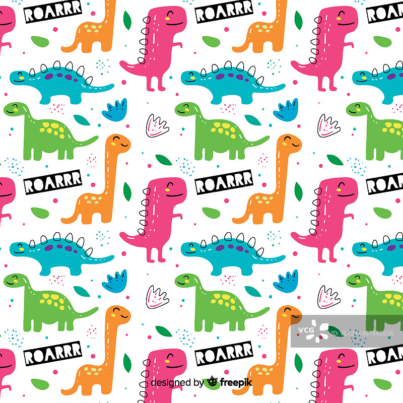 恐龙图案图片素材