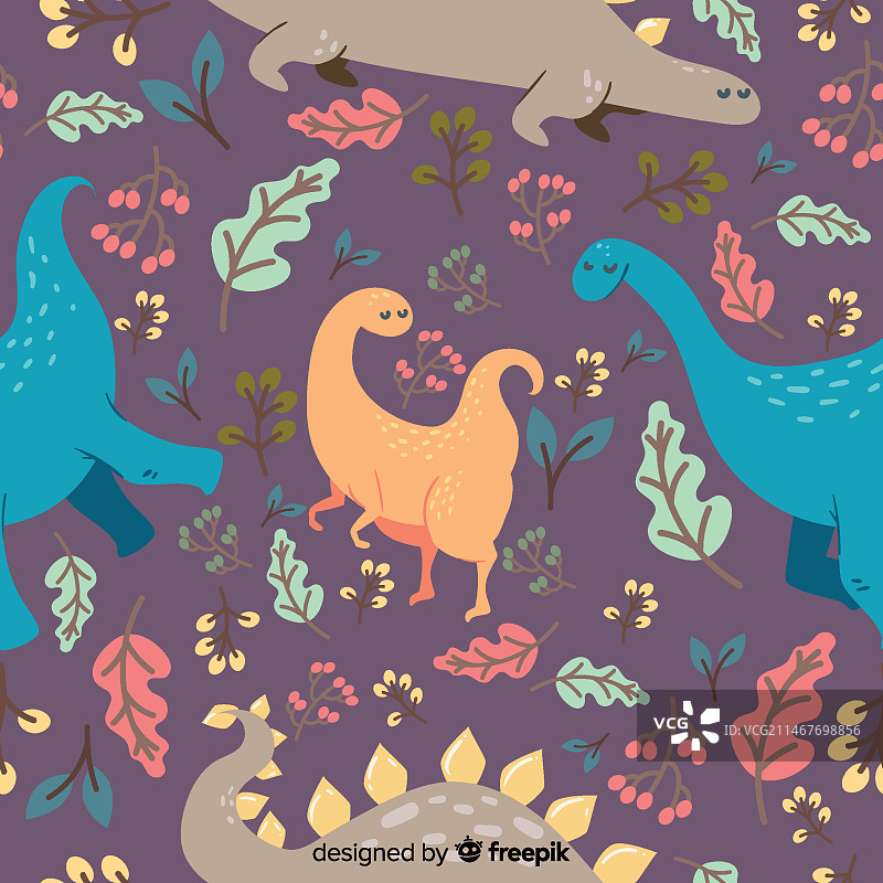 恐龙图案图片素材