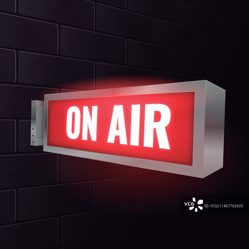 逼真直播中标志图片素材