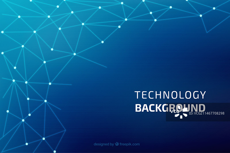 蓝色科技背景图片素材