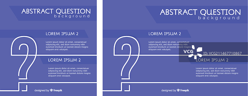 扁平问号背景图片素材