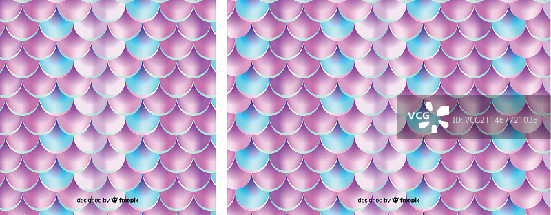 全息美人鱼尾巴背景图片素材