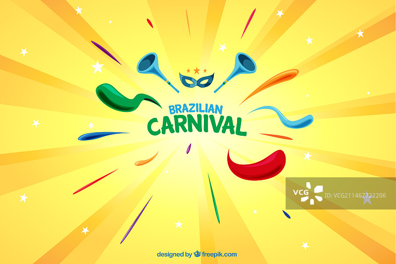 巴西狂欢节抽象彩色背景图片素材