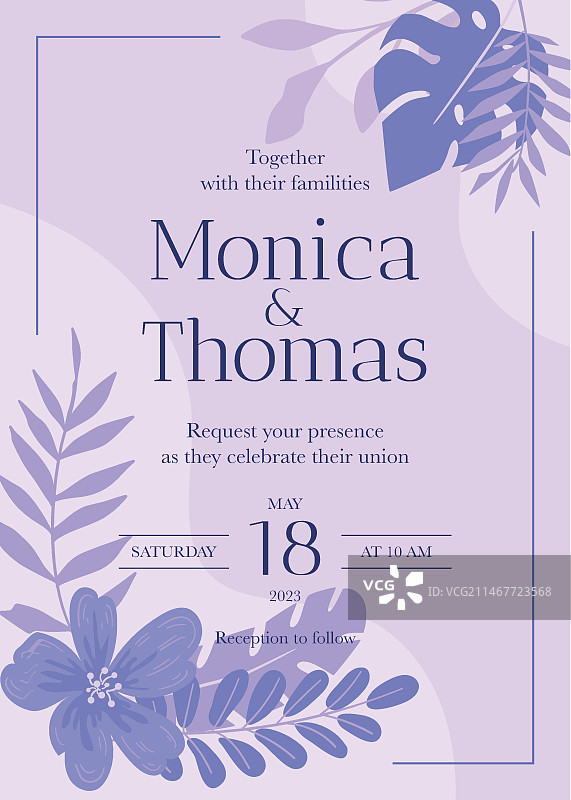 手绘粉彩色海报模板图片素材