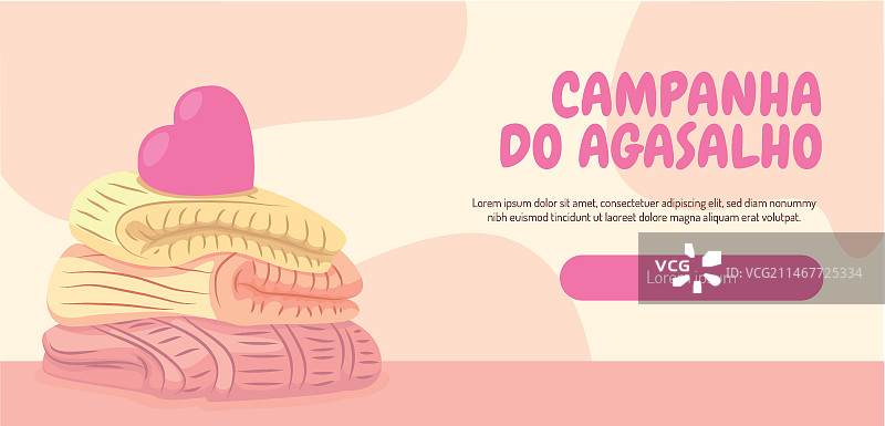 扁平风格水平公益横幅banner模板图片素材