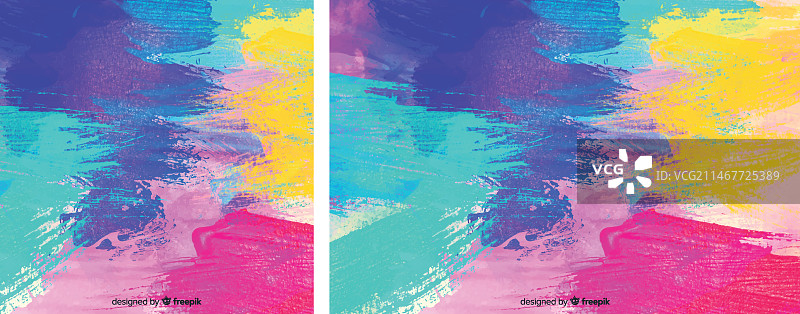 抽象彩色水彩污渍背景图片素材
