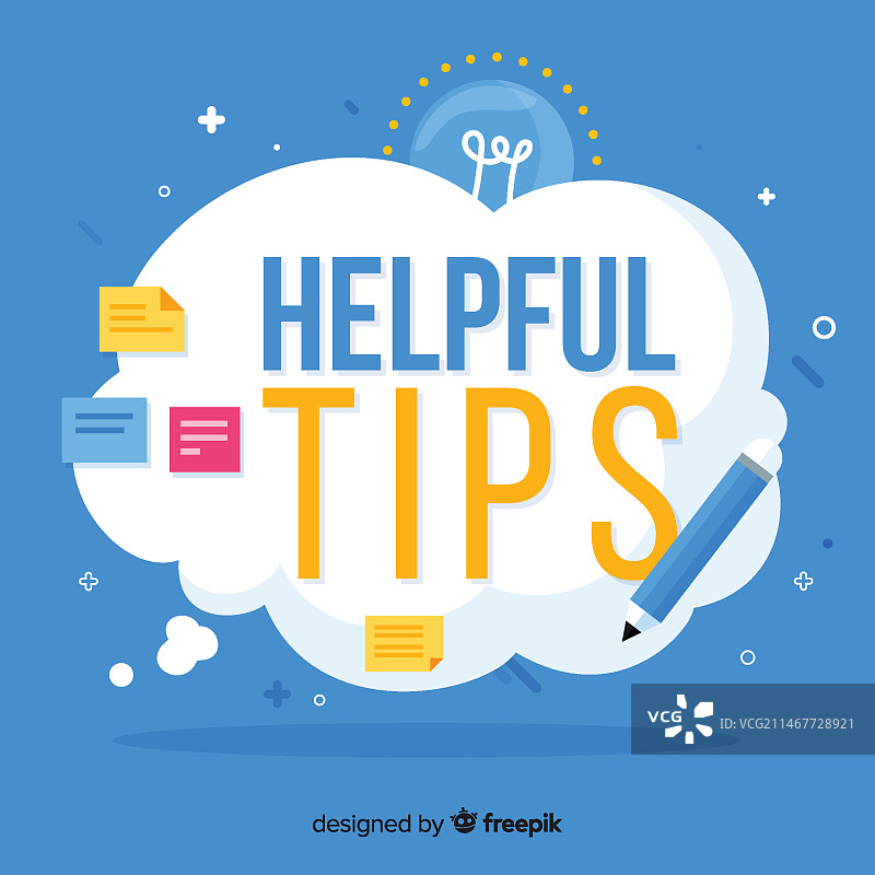 扁平蓝色问题背景模板图片素材