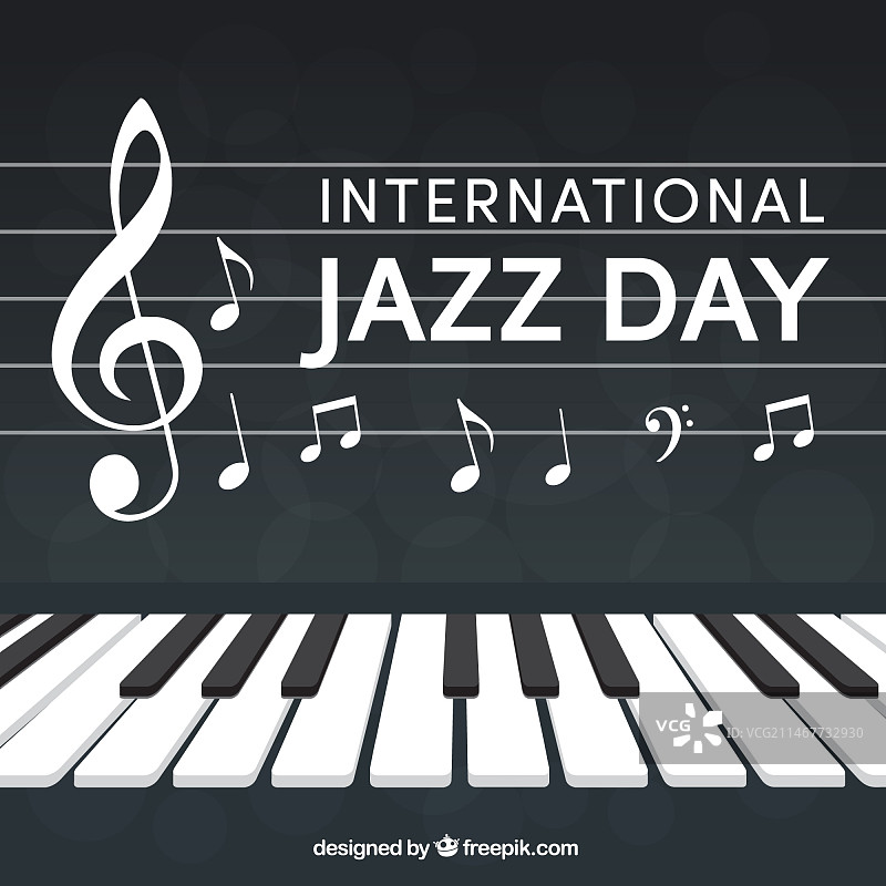 带音符的钢琴背景图片素材