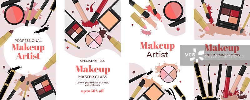 手绘化妆师Instagram快拍图片素材