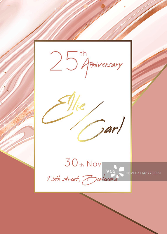 25周年纪念卡片图片素材