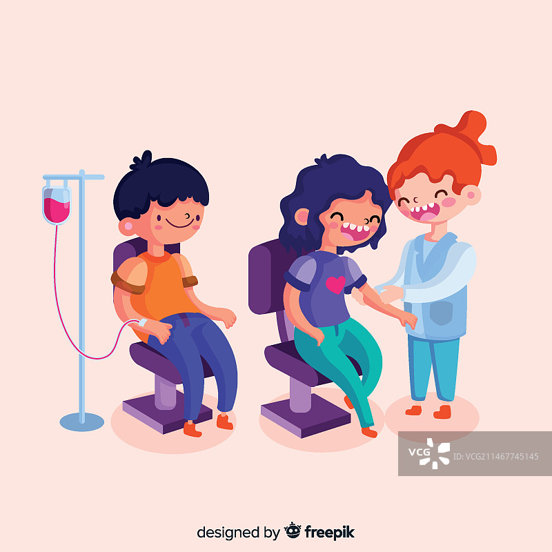 手绘献血设计图片素材