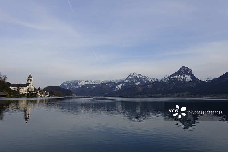 奥地利-萨尔茨堡及圣沃尔夫冈图片素材