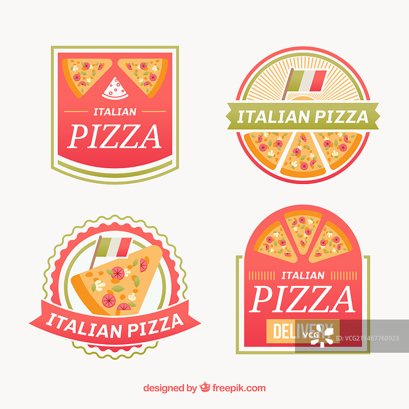 披萨logo包图片素材