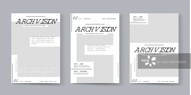 带照片的杂志封面合集图片素材