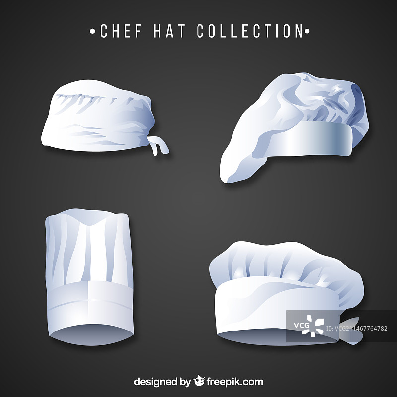 厨师帽品种图片素材
