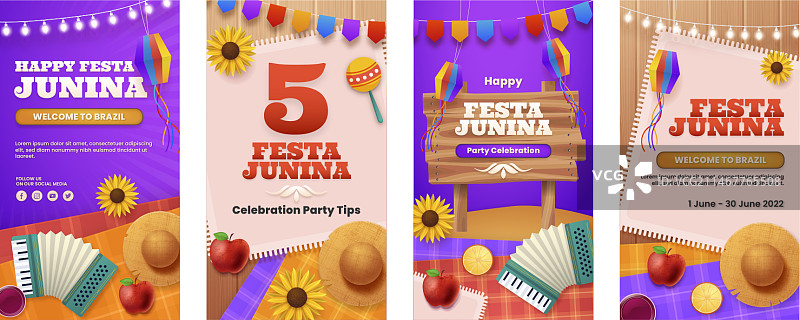 巴西六月节Instagram快拍图片素材