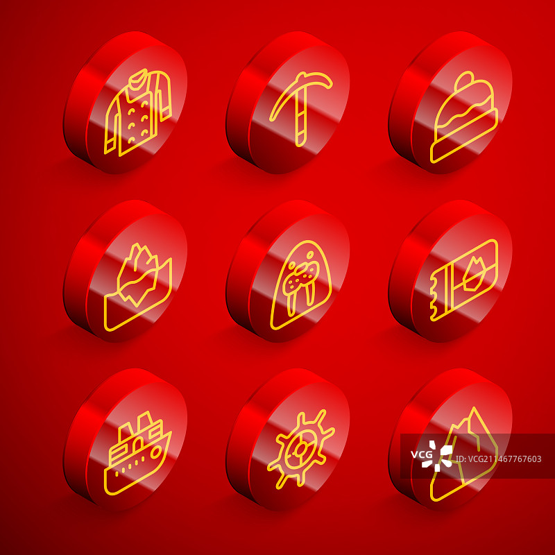 毛衣、镐、无檐小便帽、冰山套餐图片素材