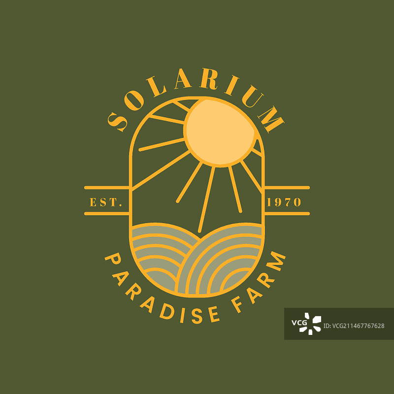 太阳标志模板图片素材