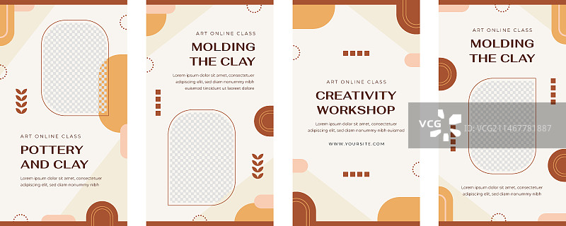 极简创意工作室Instagram快拍图片素材