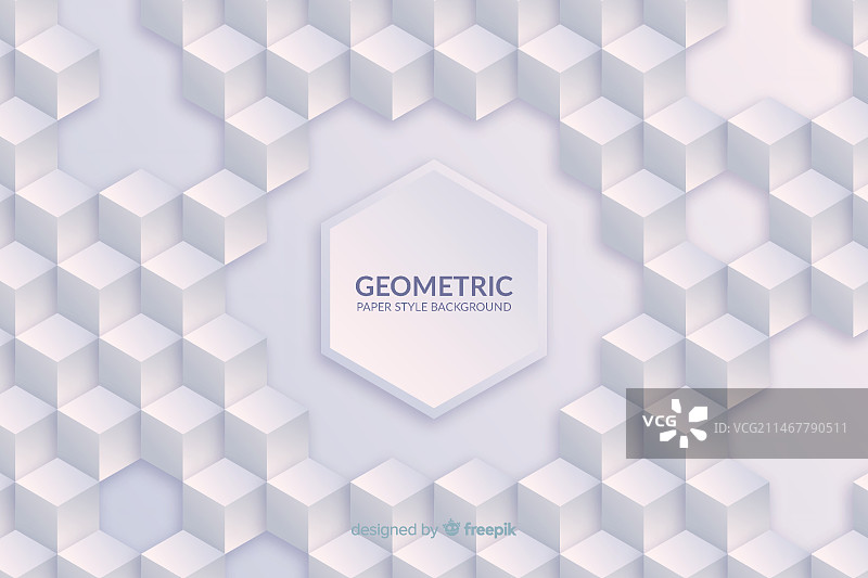 纸质风格几何形状背景图片素材