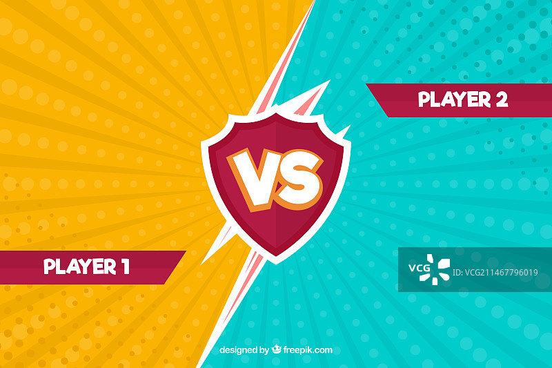 扁平设计的对比背景图片素材