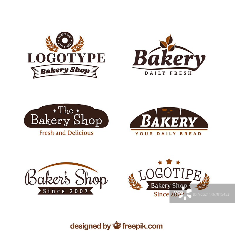 烘焙店Logo合集图片素材