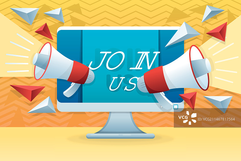 渐变风格邀请函图片素材