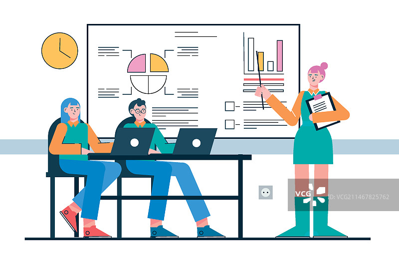 商务培训场景图片素材