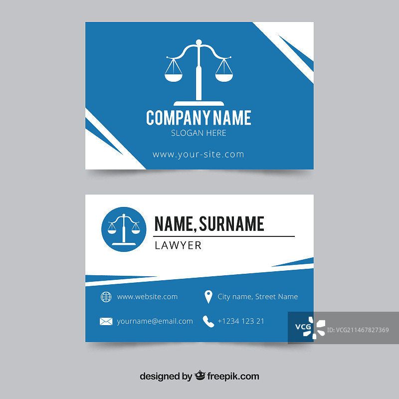 律师名片模板图片素材